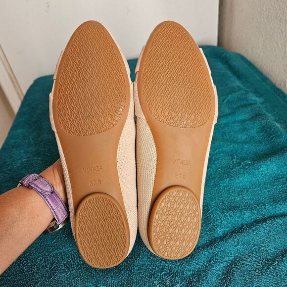 Vivaia Almond-Toe Knotted Flats (Bibi) - Picture 6 of 10